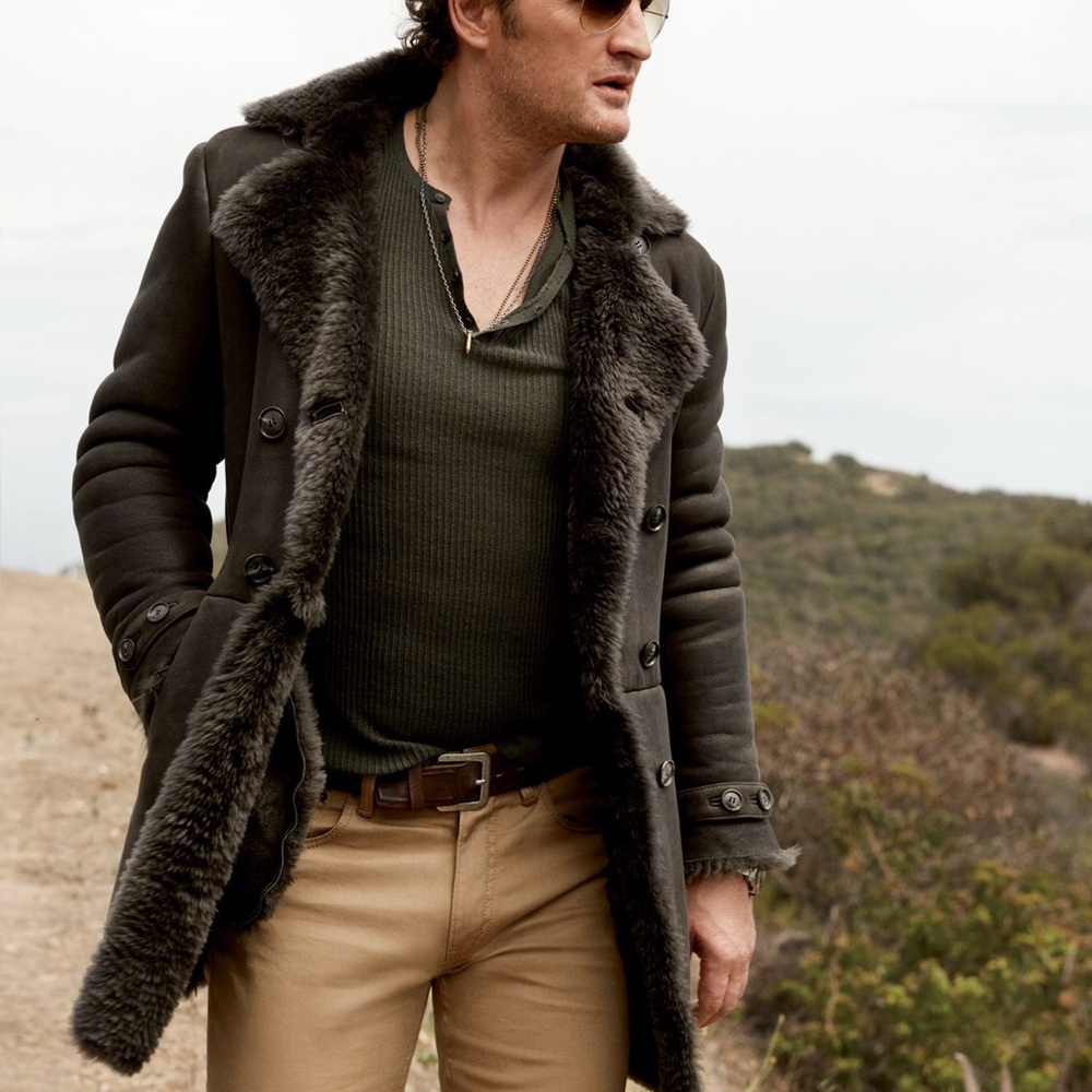 VINTAGE Shearling coat